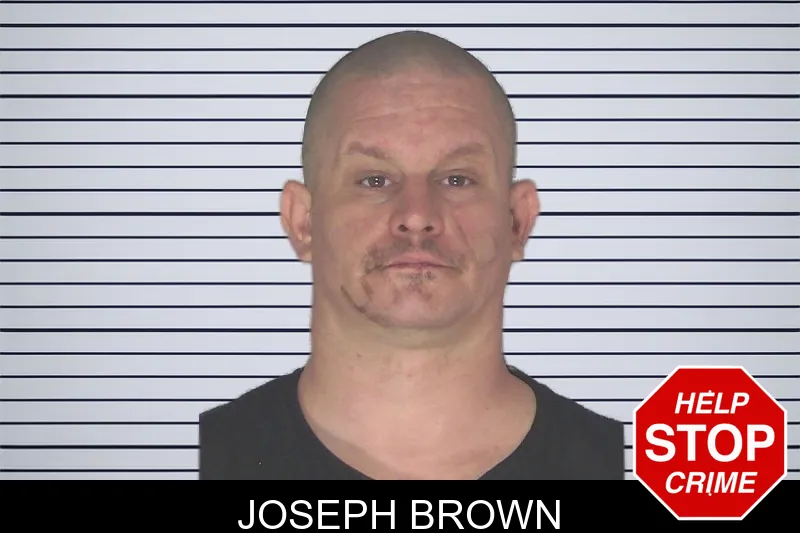 Joseph Brown mugshot