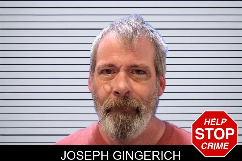 Joseph Gingerich mugshot