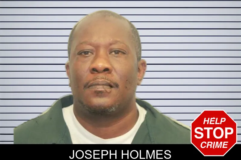 Joseph Holmes mugshot