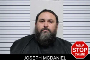 Joseph McDaniel mugshot