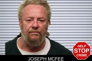 Joseph McFee mugshot