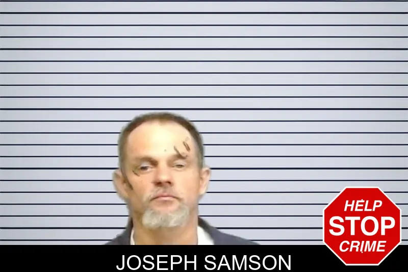 Joseph Samson mugshot