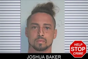 Joshua Baker mugshot