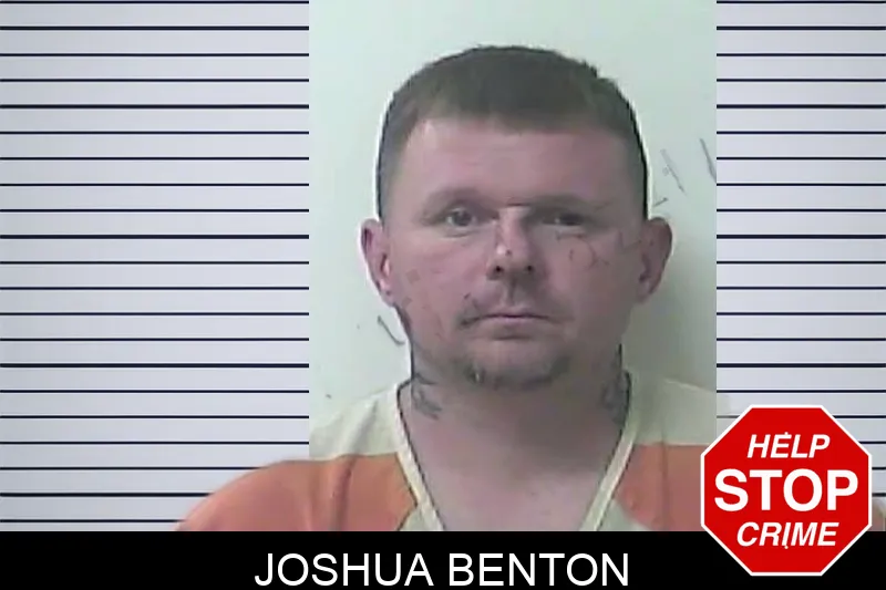 Joshua Benton mugshot