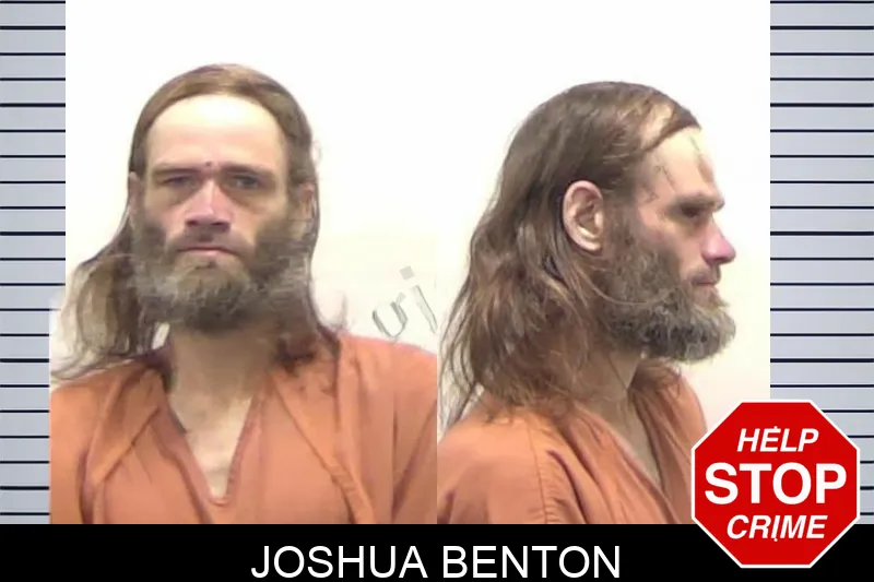 Joshua Benton mugshot