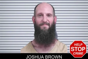 Joshua Brown mugshot