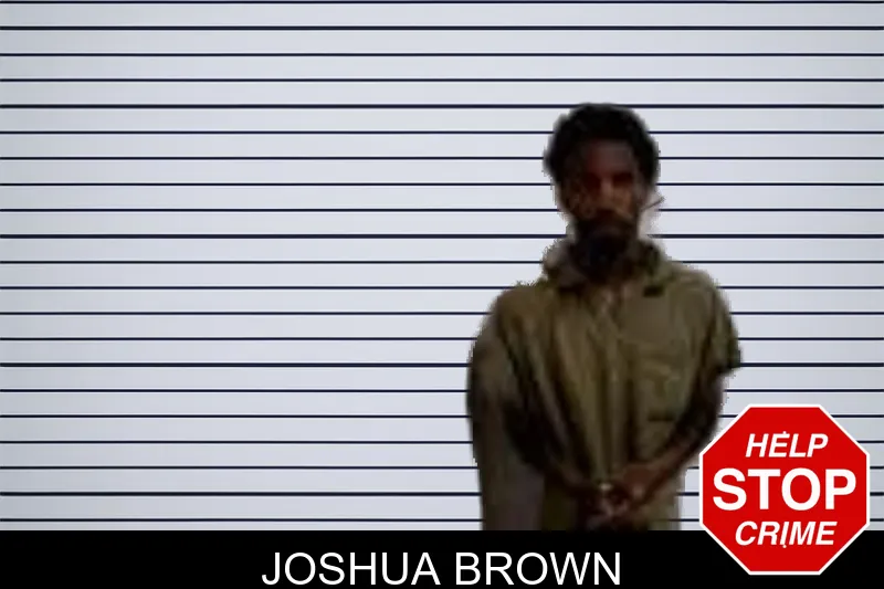 Joshua Brown mugshot