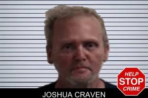 Joshua Craven mugshot