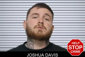 Joshua Davis mugshot