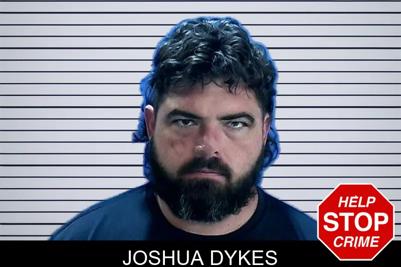 Joshua Dykes mugshot