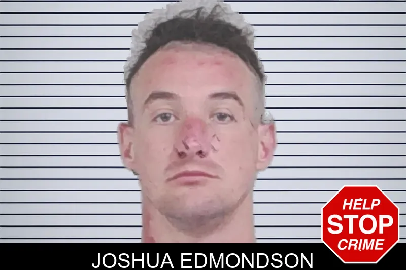 Joshua Edmondson mugshot