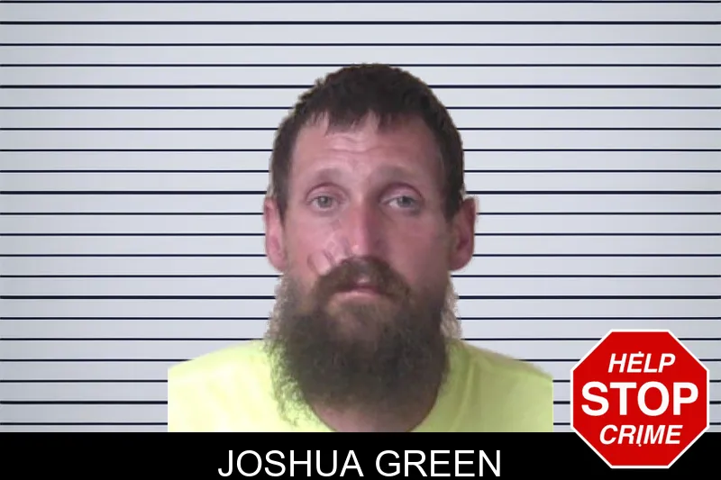 Joshua Green mugshot