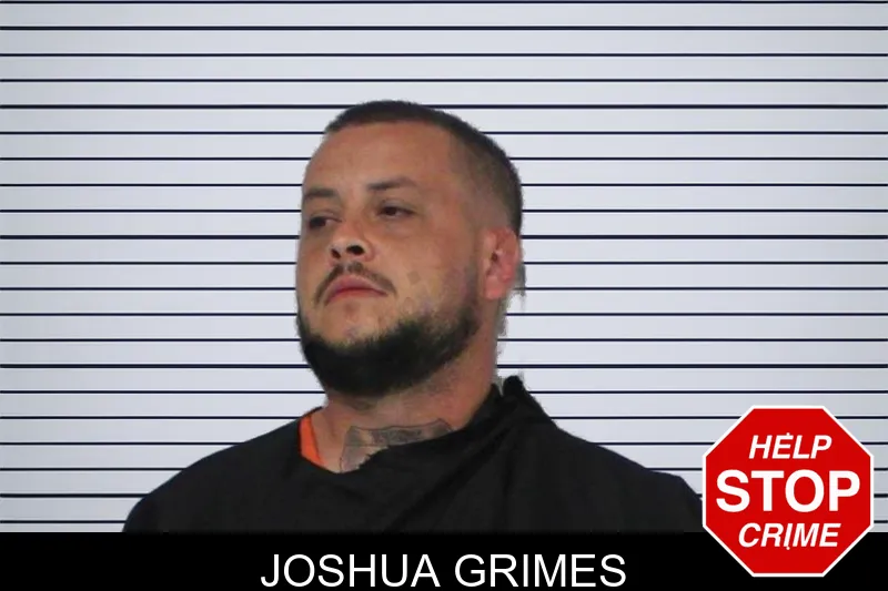 Joshua Grimes mugshot
