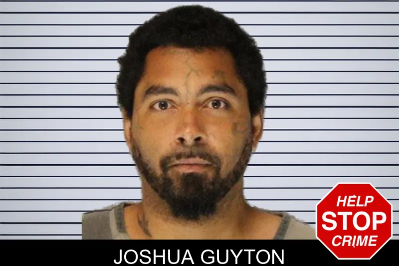 Joshua Guyton mugshot