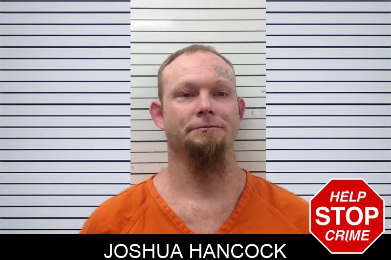 Joshua Hancock mugshot