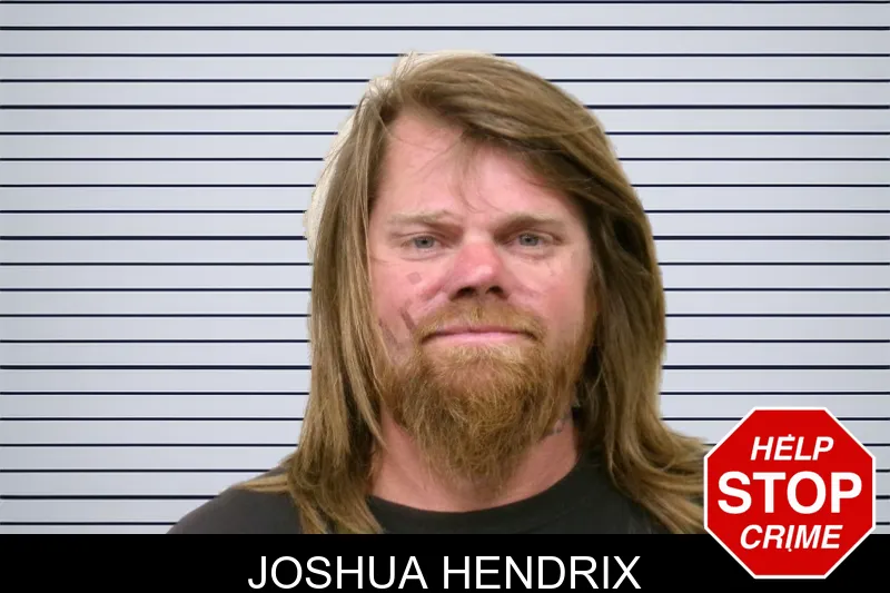 Joshua Hendrix mugshot