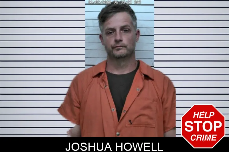 Joshua Howell mugshot