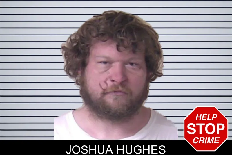 Joshua Hughes mugshot