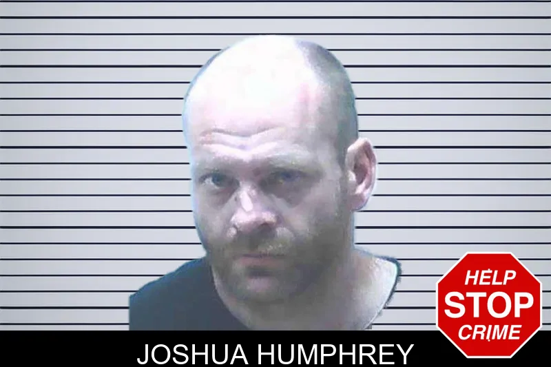 Joshua Humphrey mugshot