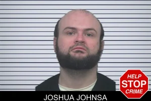 Joshua Johnsa mugshot