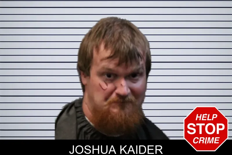 Joshua Kaider mugshot