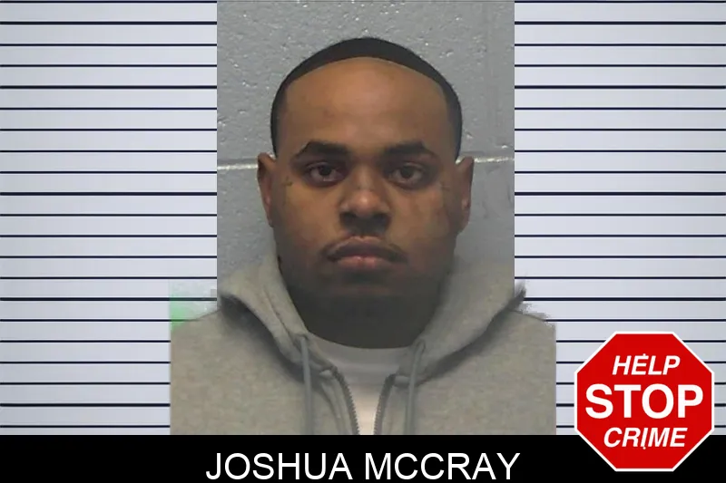 Joshua McCray mugshot