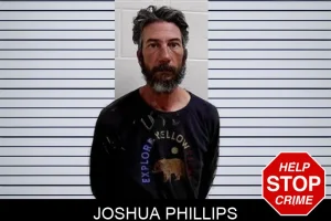 Joshua Phillips mugshot