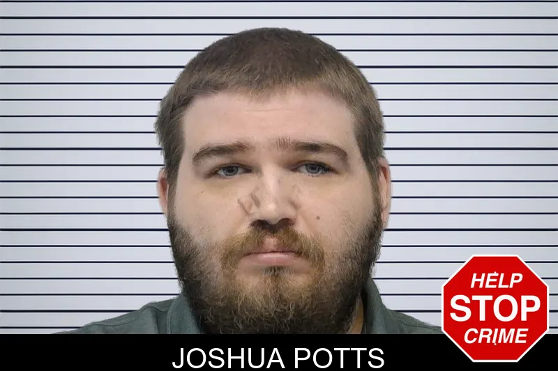 Joshua Potts mugshot