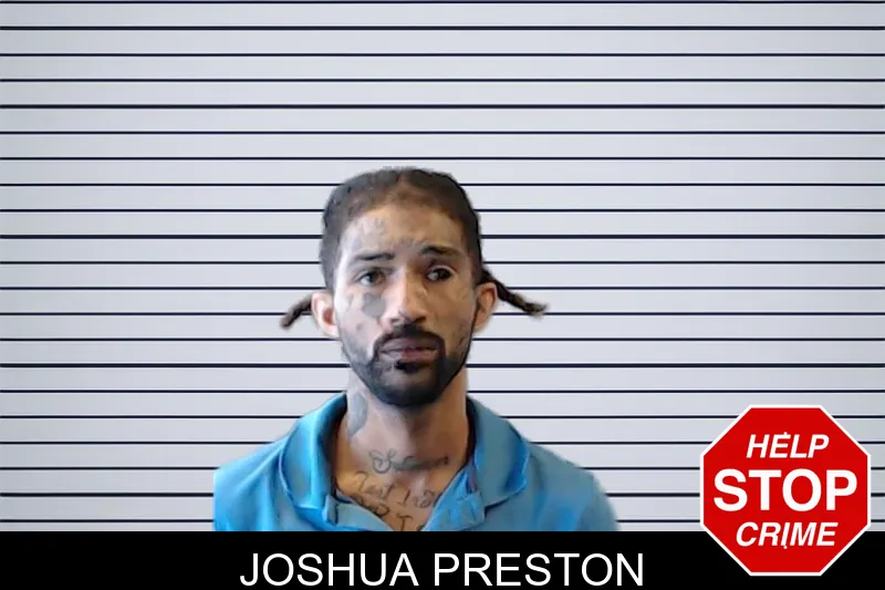 Joshua Preston mugshot