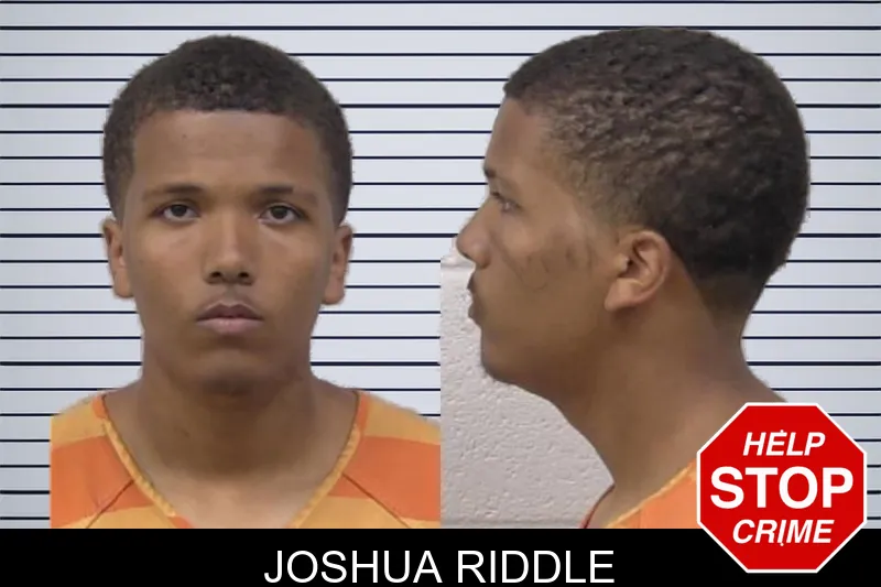 Joshua Riddle mugshot