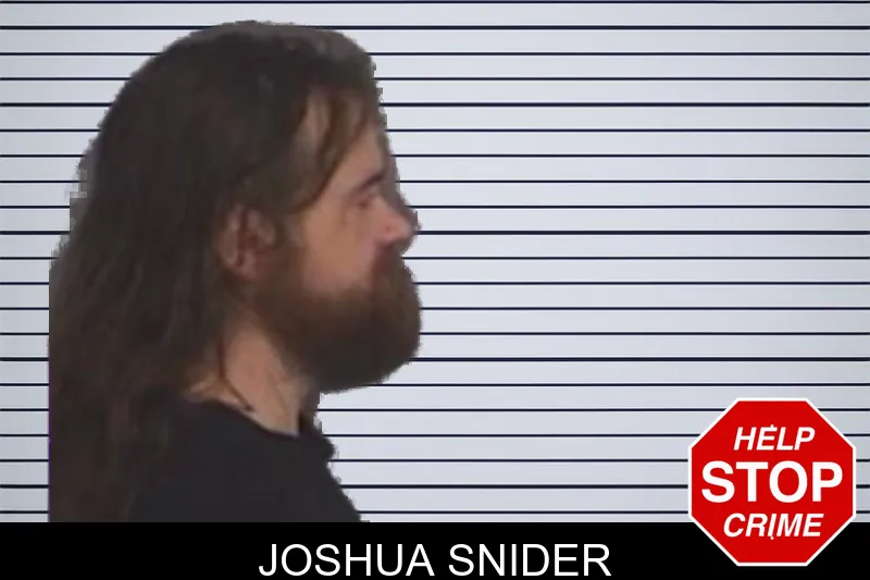 Joshua Snider mugshot