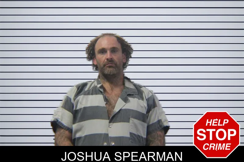 Joshua Spearman mugshot