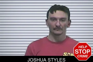 Joshua Styles mugshot