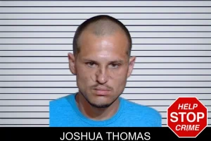 Joshua Thomas mugshot