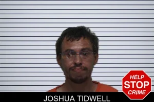 Joshua Tidwell mugshot