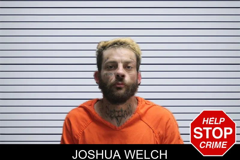 Joshua Welch mugshot