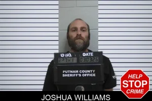 Joshua Williams mugshot