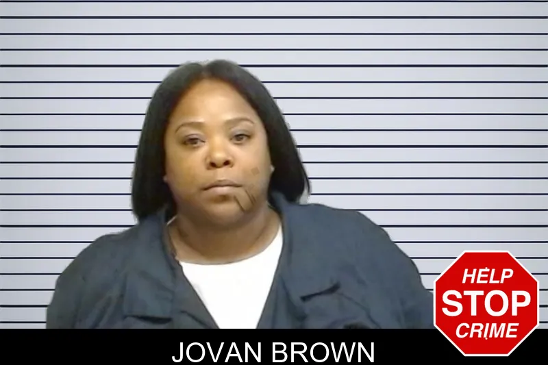 Jovan Brown mugshot