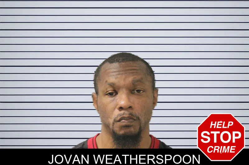 Jovan Weatherspoon mugshot