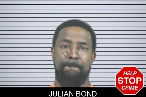 Julian Bond mugshot