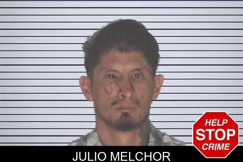 Julio Melchor mugshot