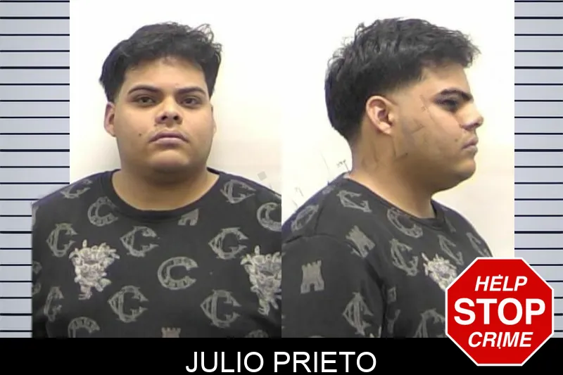 Julio Prieto mugshot