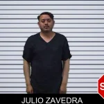 Julio Zavedra mugshot