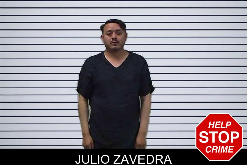 Julio Zavedra mugshot