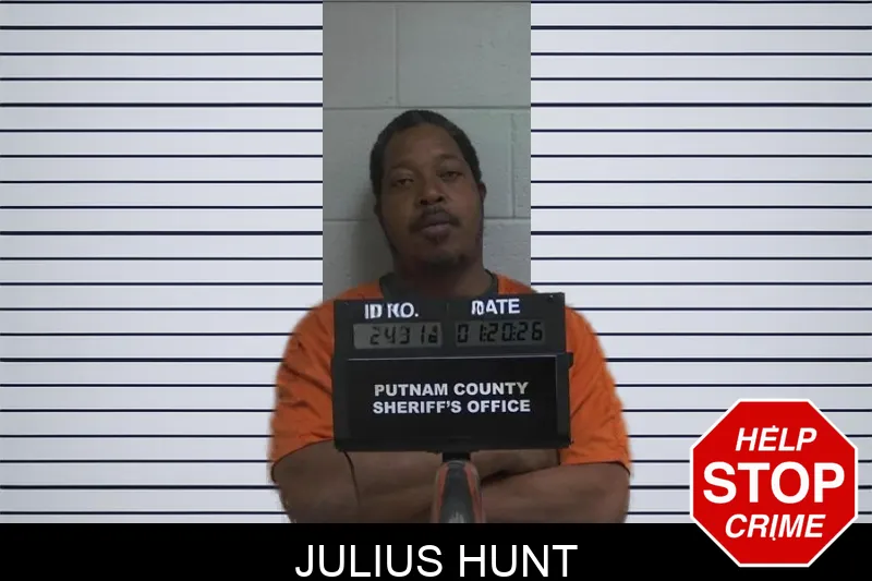 Julius Hunt mugshot