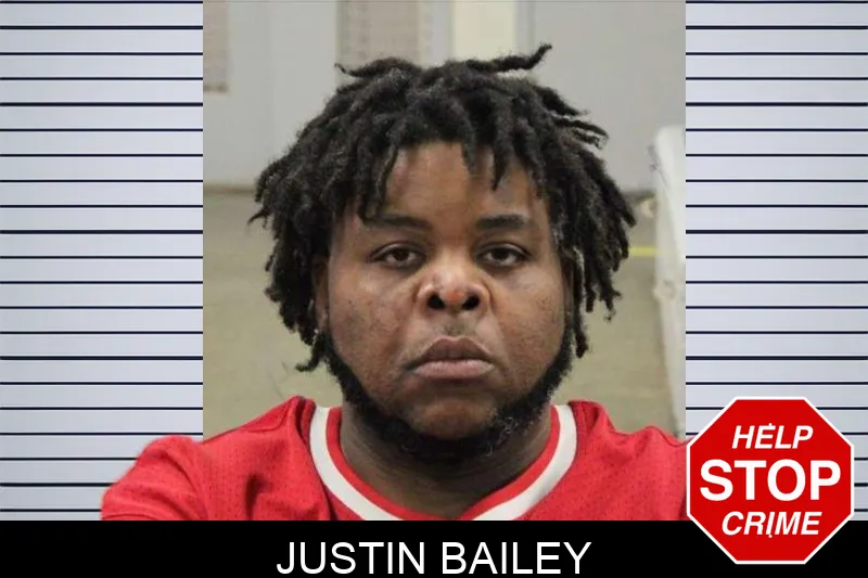 Justin Bailey mugshot