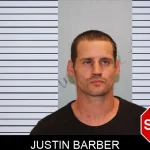 Justin Barber mugshot