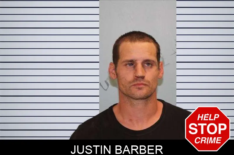 Justin Barber mugshot