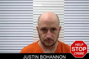 Justin Bohannon mugshot