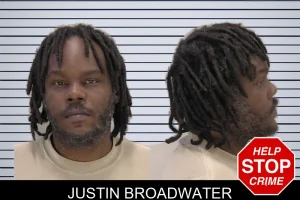 Justin Broadwater mugshot